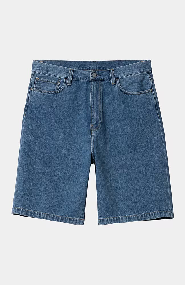 Pantalone Carhartt Wip Blue Heavy Stone Wash da Uomo i030469