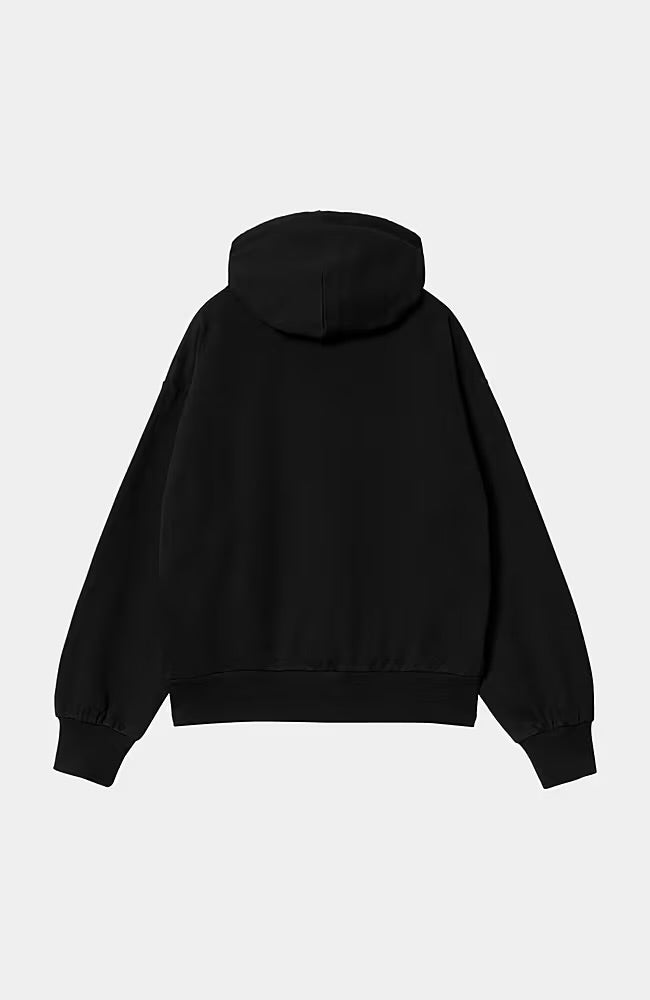 Felpa Carhartt Wip Black Silver da Donna i032644