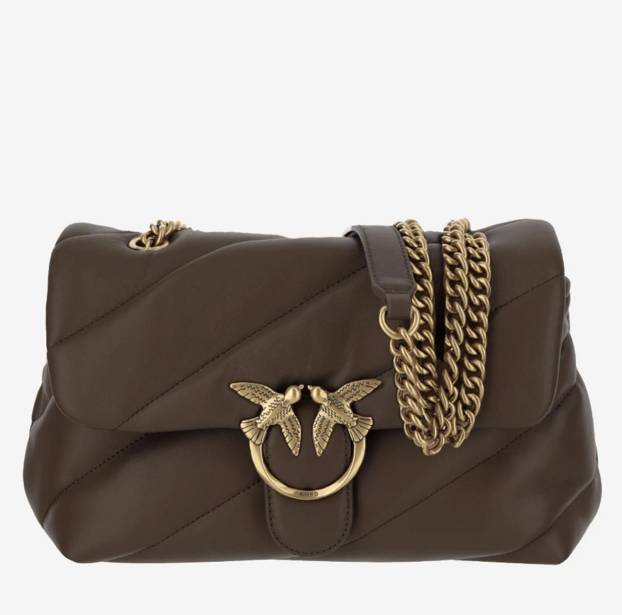 Borsa Pinko Marrone da Donna 100038 a0f2 l74q love puff classic cl