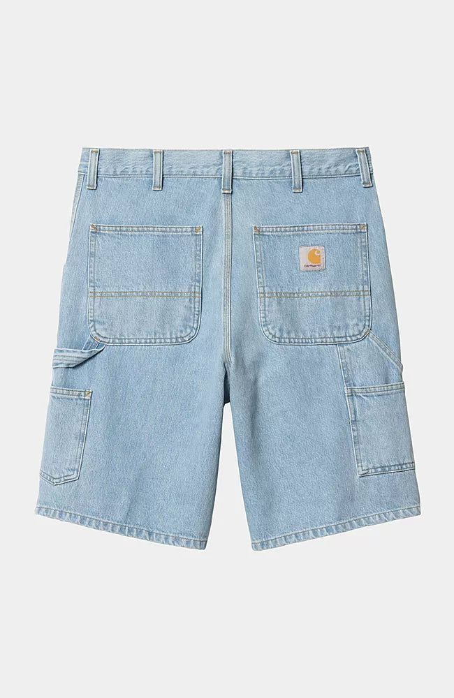 Jeans Carhartt Wip Blue Heavy Stone Bleached da Uomo i032026
