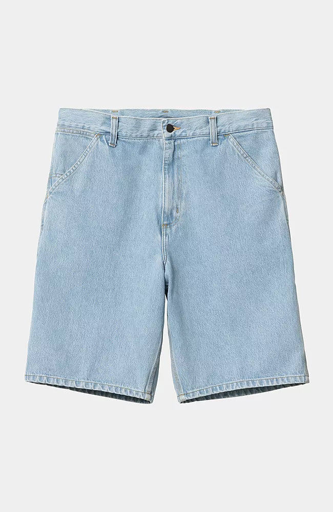 Jeans Carhartt Wip Blue Heavy Stone Bleached da Uomo i032026