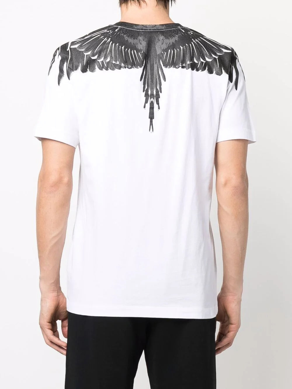 T-Shirt Marcelo Burlon Bianco da Uomo CMAA018C99JER0010110