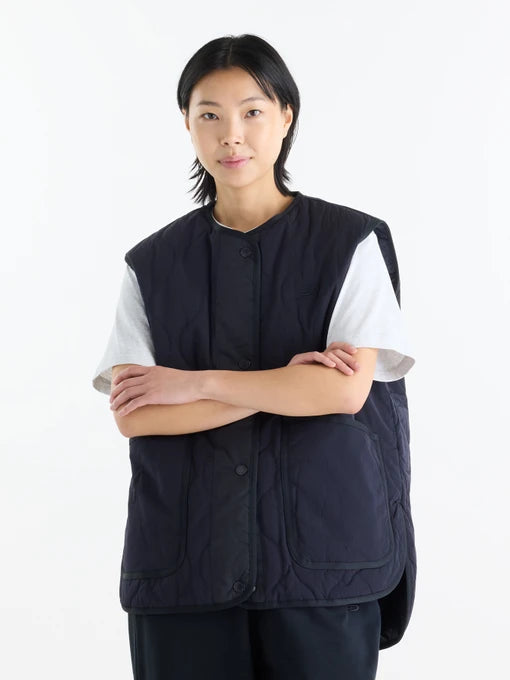 Gilet New Balance Dark Night da Donna wj62u33odnt
