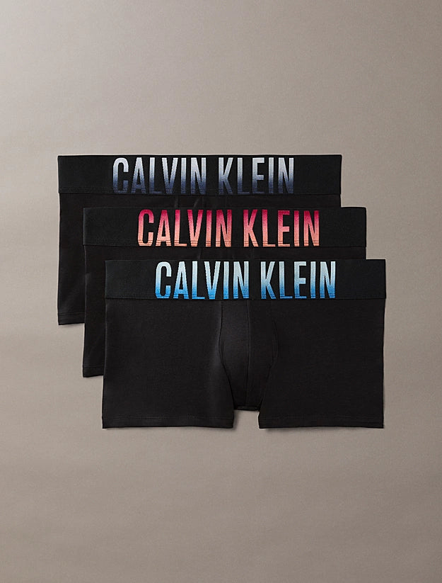 Mutanda Calvin Klein Black Bodies Pln Air Drk Sphire Wld da Uomo lv00nb4626 6d4 low rise trunk 3pk