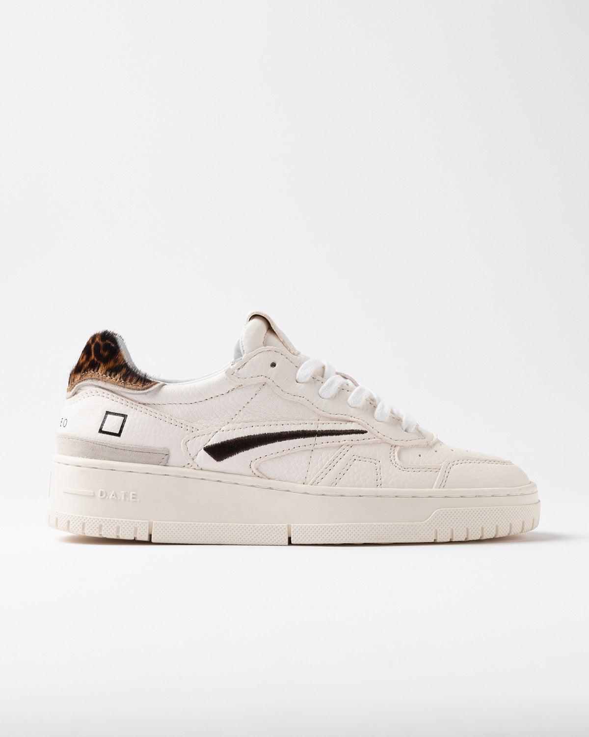 Scarpa Date White Leopard da Donna torneo pure pop