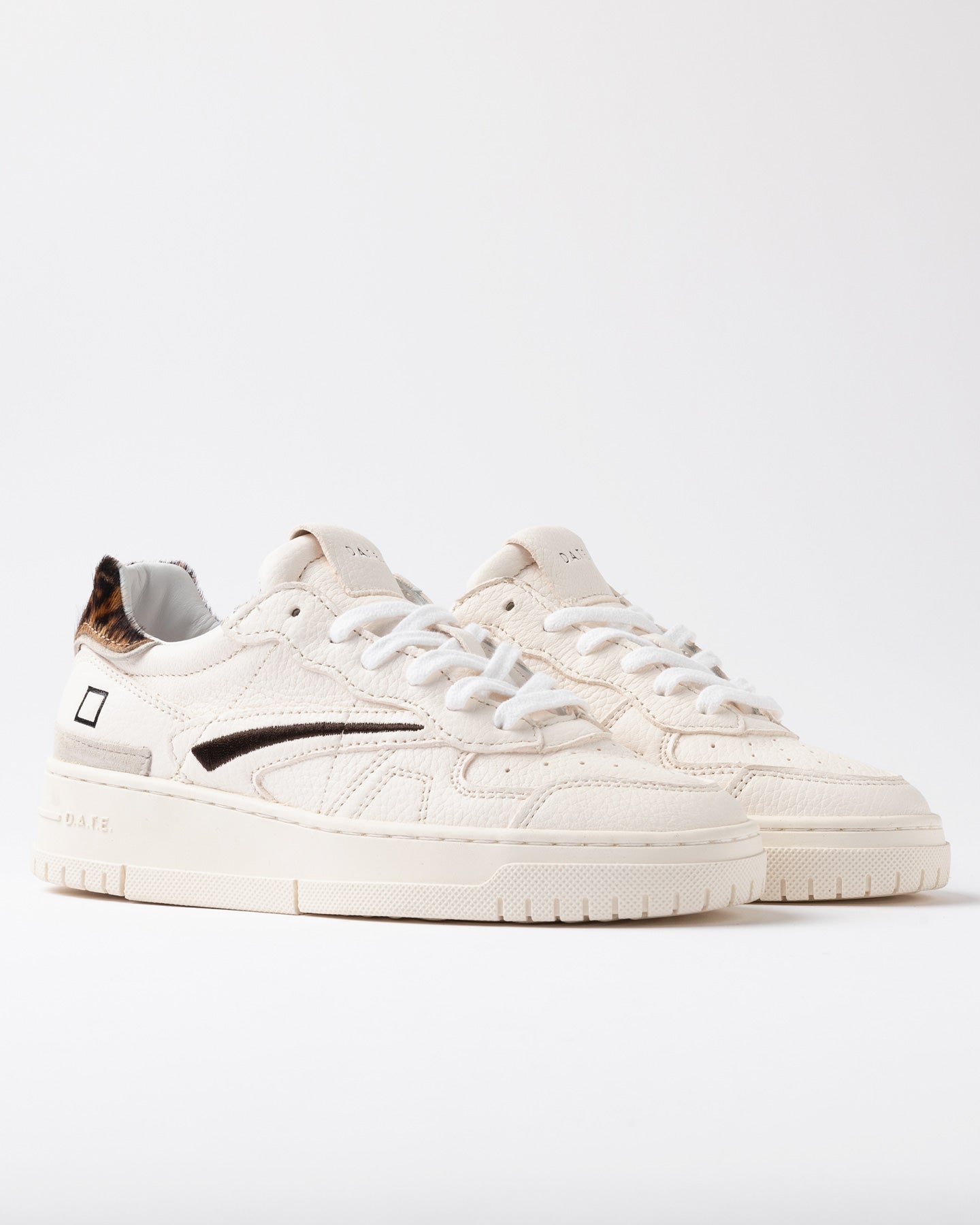 Scarpa Date White Leopard da Donna torneo pure pop