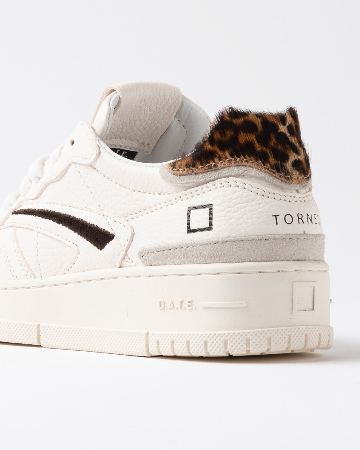 Scarpa Date White Leopard da Donna torneo pure pop