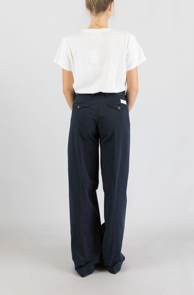 Pantalone Nine In The Morning Navy da Donna nadia chino palazzo