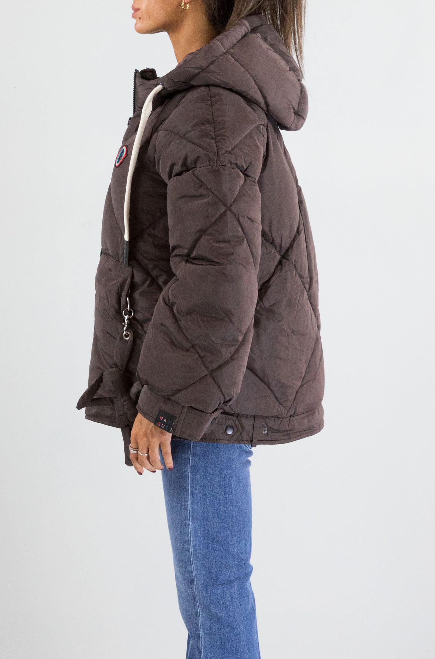 Giubbotto Ottod’Ame Brown da Donna og6135