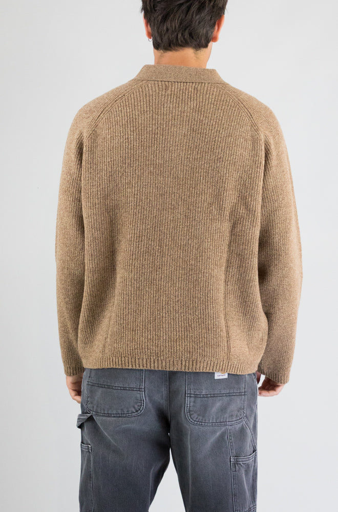 Maglia Universal Work Tawny da Uomo 35470 eco wool zip