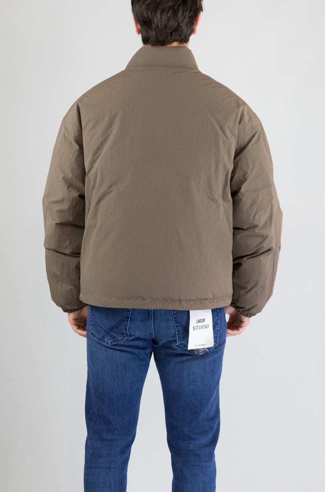 Giubbotto The North Face Smokey Brown da Uomo nf0a8egb 1ol tnf rb down