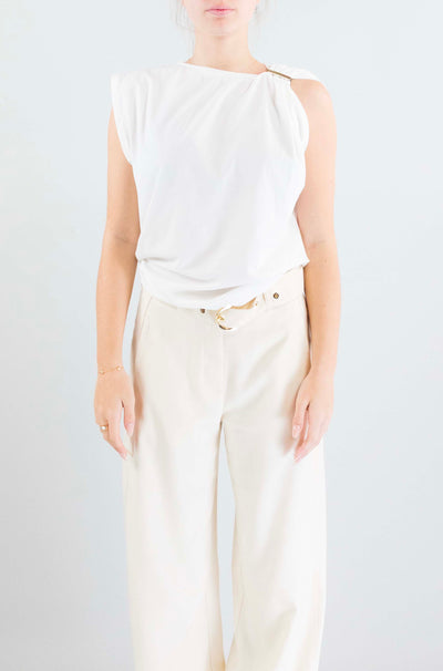 T-Shirt Pinko Bianco da Donna melody