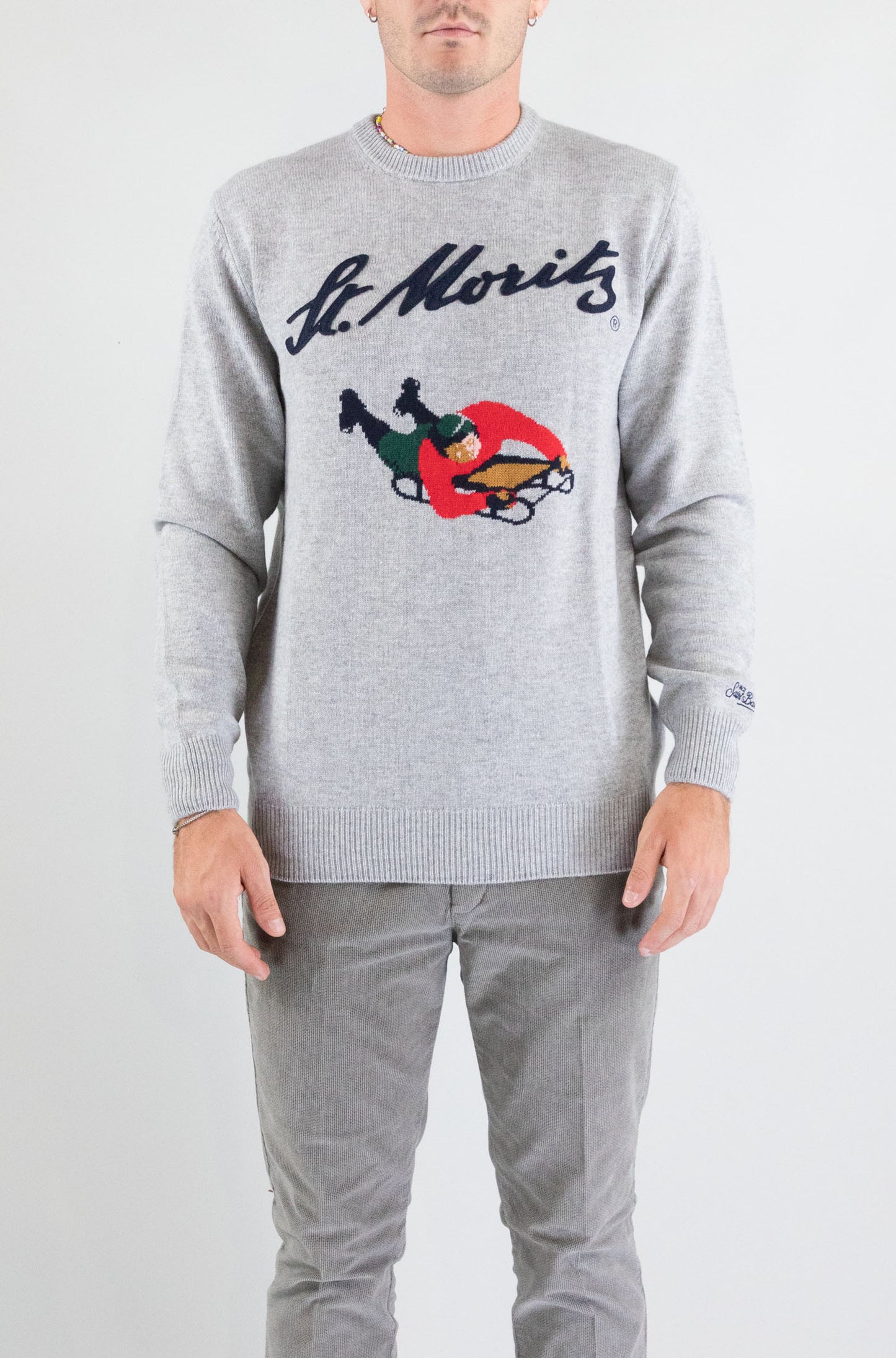 Maglia Mc2 Saint Barth St Moritz Bob da Uomo heron