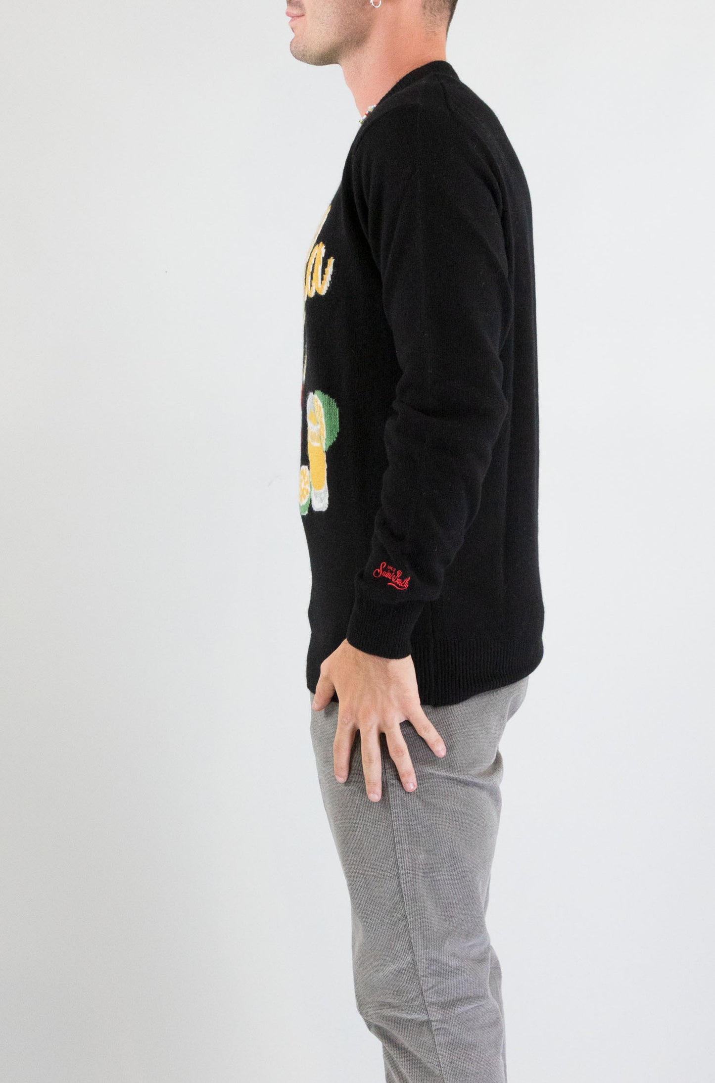 Maglia Mc2 Saint Barth Tequila Shot da Uomo heron 00321i