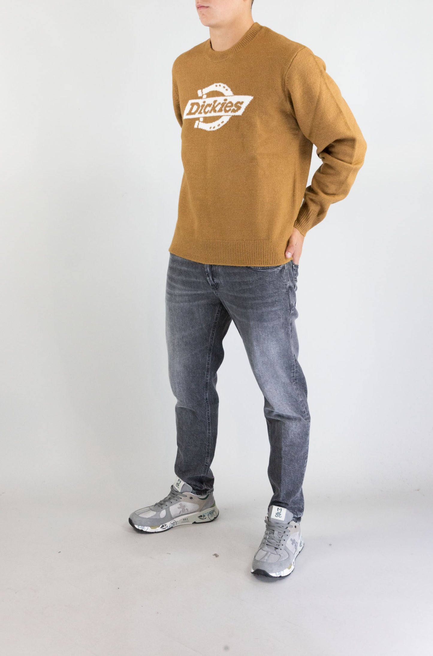 Maglia Dickies Brown Duck da Uomo dk0a87oq