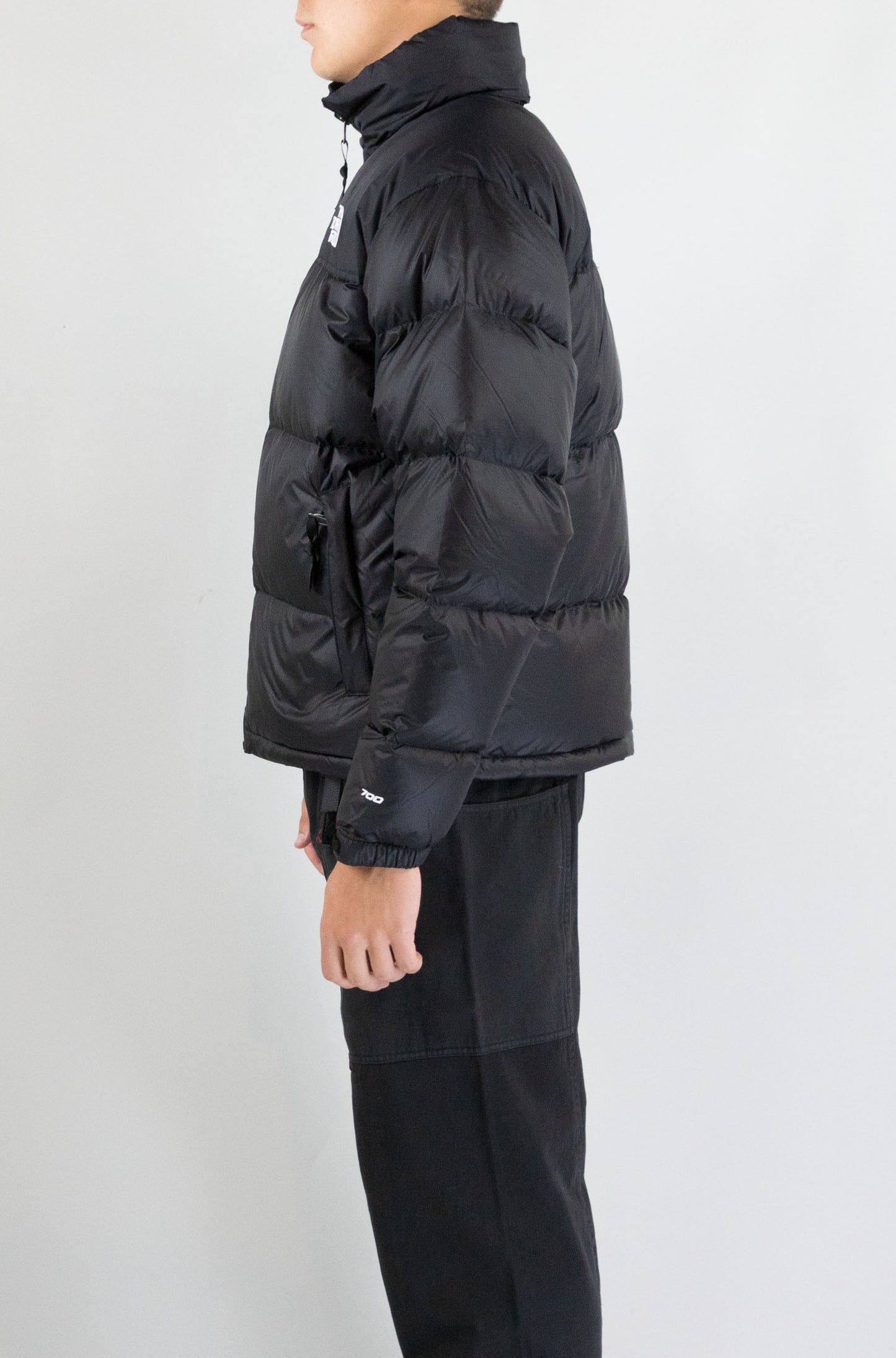 Giubbotto The North Face Black da Uomo nf0a3c8dgoe retro nuptse