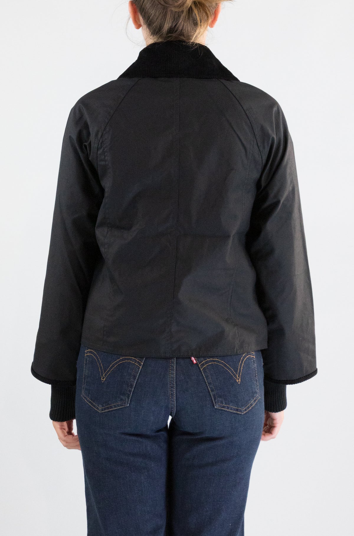 Giubbotto Barbour Bk71 da Donna lwx1403 cropped beadnell wax