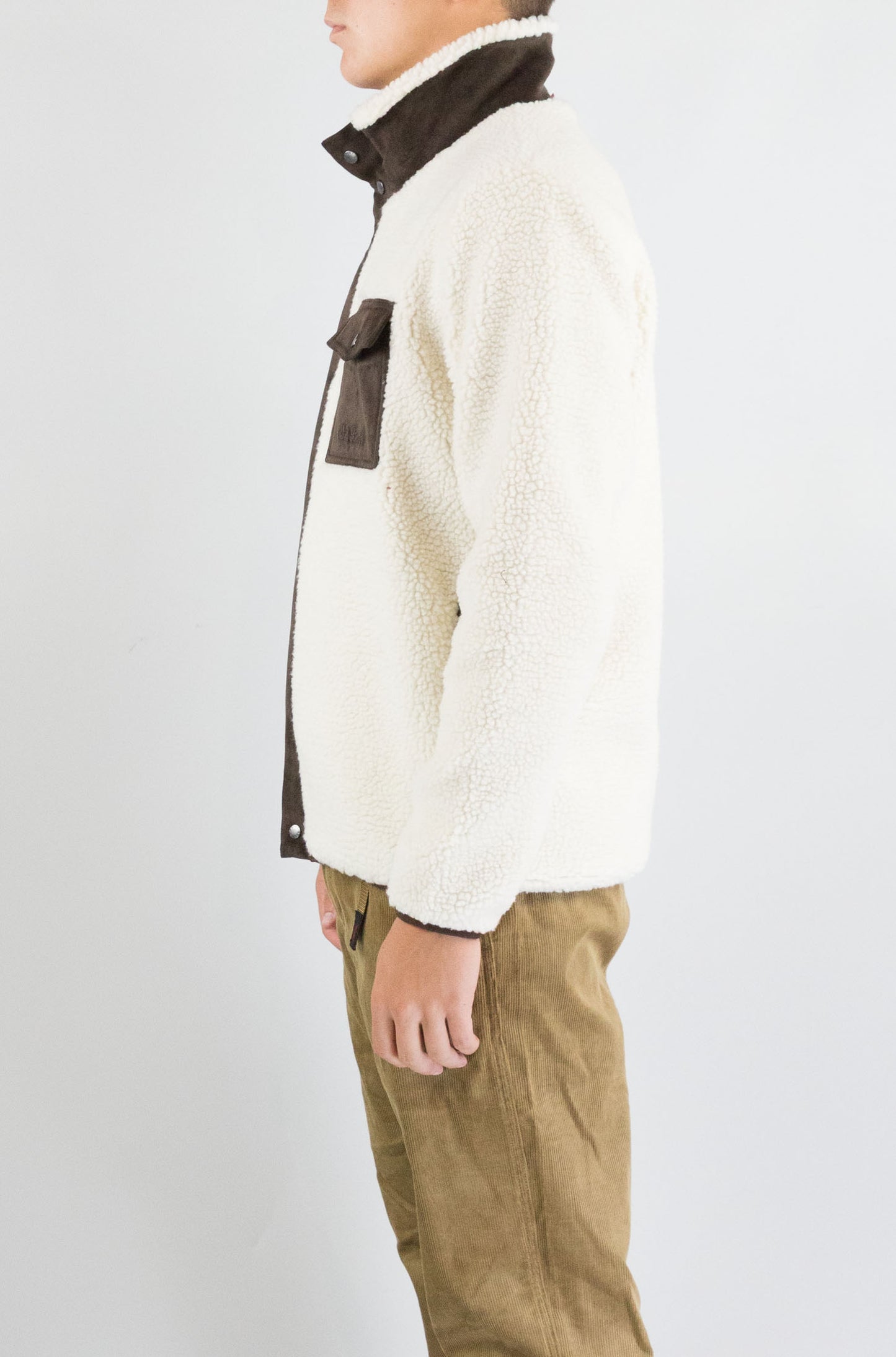 Felpa Mc2 Saint Barth Off White da Uomo keystone zip