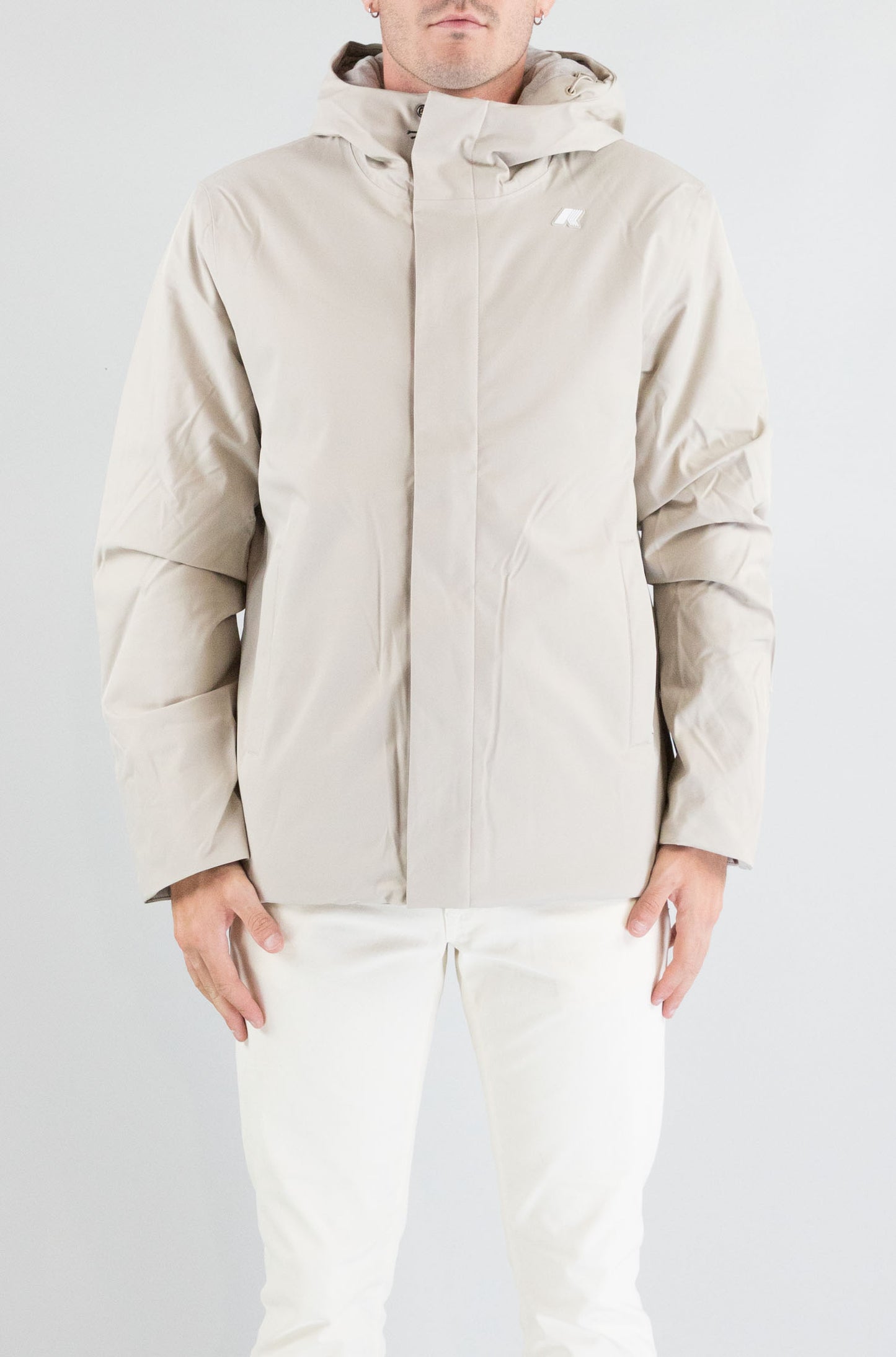 Giacca Kway B2x Beige Cashmere da Uomo k8133dw jacko twill marmotta