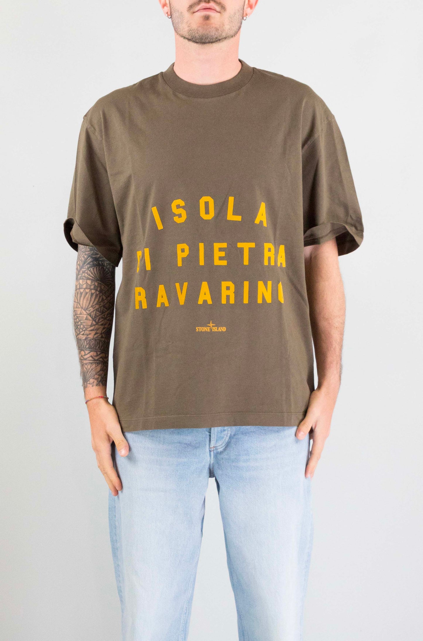 T-Shirt Stone Island V007c da Uomo l1s152100002s0287