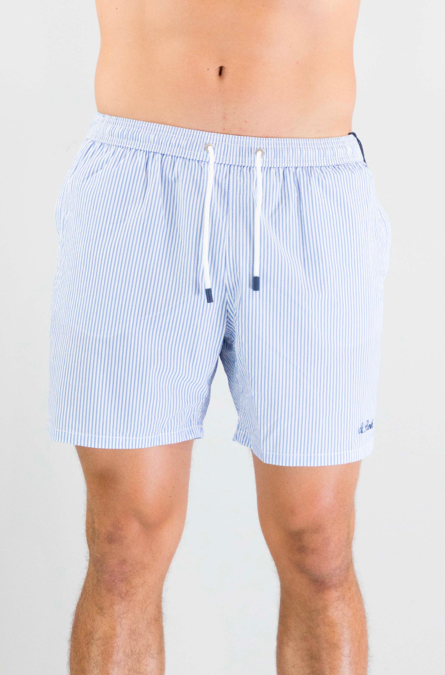 Costume Mc2 Saint Barth Seersucker Stripes da Uomo patmos 31