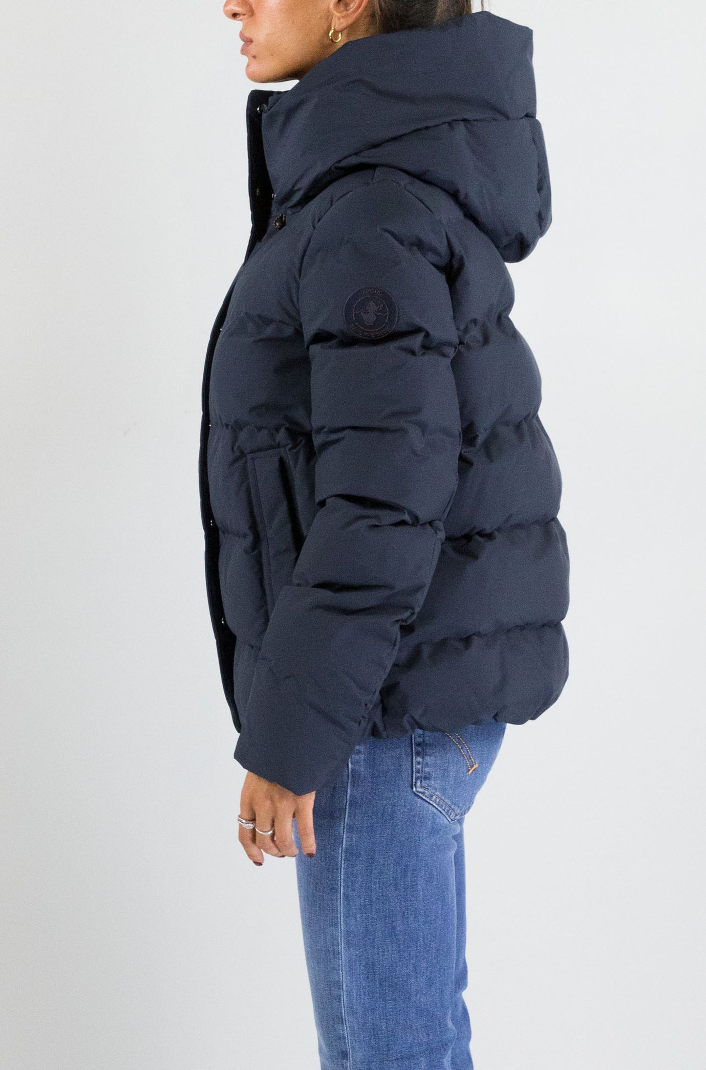 Giubbotto Save The Duck Blue Black da Donna p32533w leaf21 arena