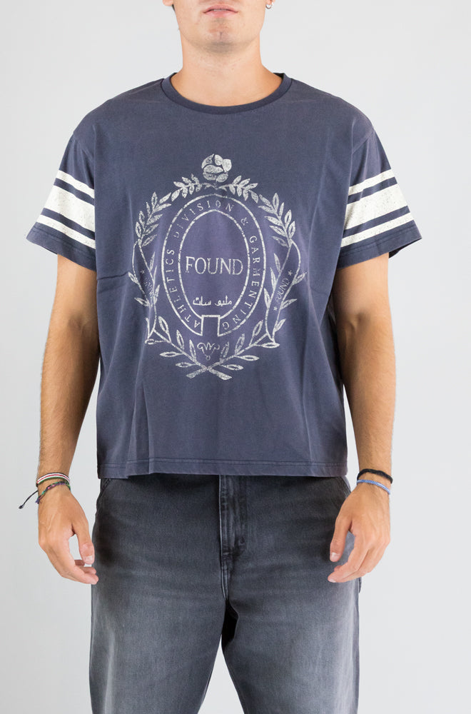 T-Shirt Found Navy da Uomo tt010012