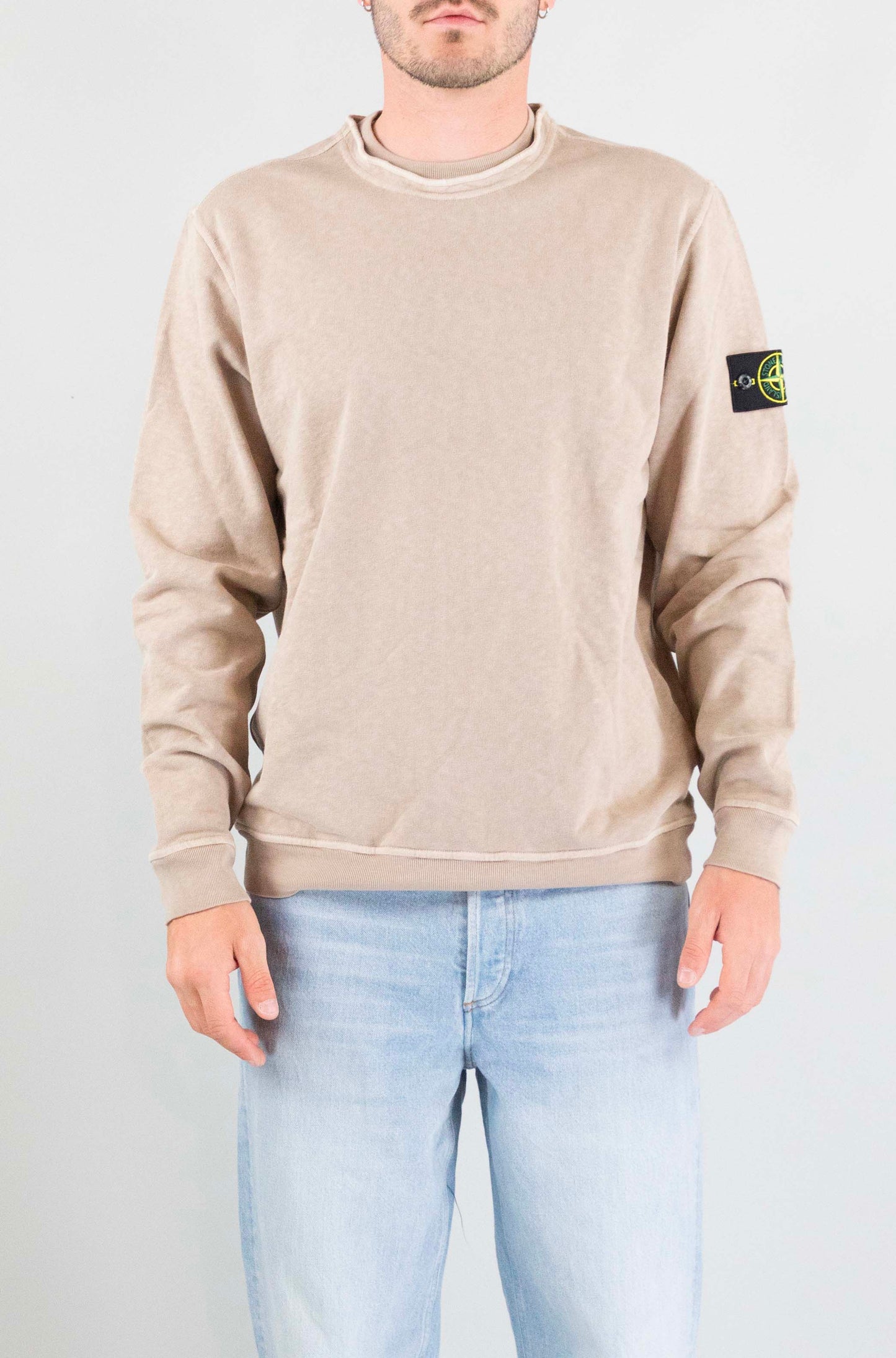 Felpa Stone Island V019a da Uomo l1s156100034s0060
