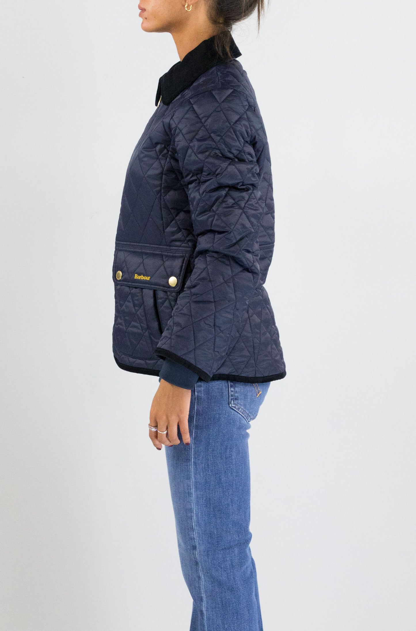 Giubbotto Barbour Ny71 da Donna lqu1765 fitted beadnell quilt