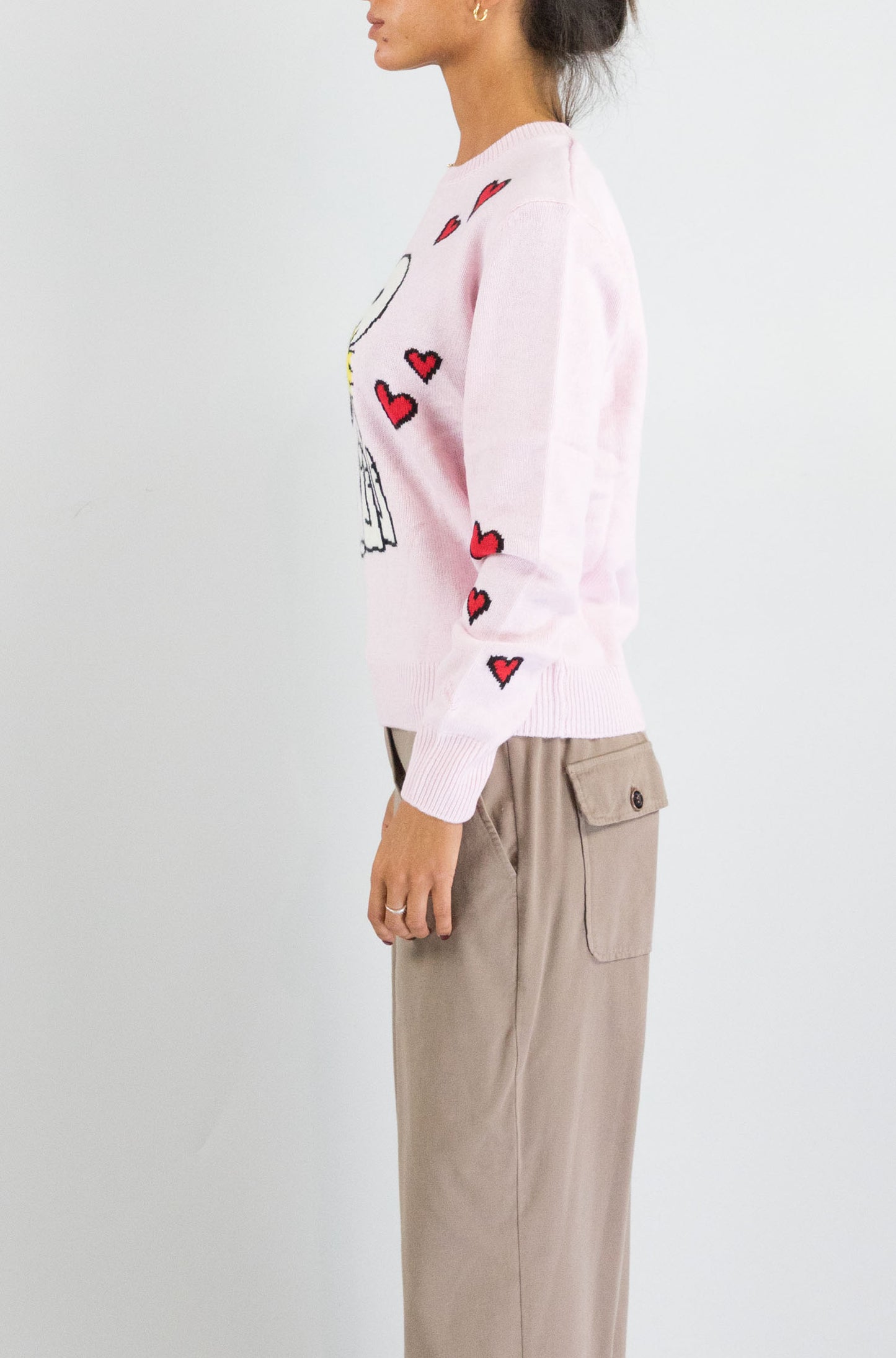 Maglia Mc2 Saint Barth Peanuts Love Hugs da Donna new queen 00448i