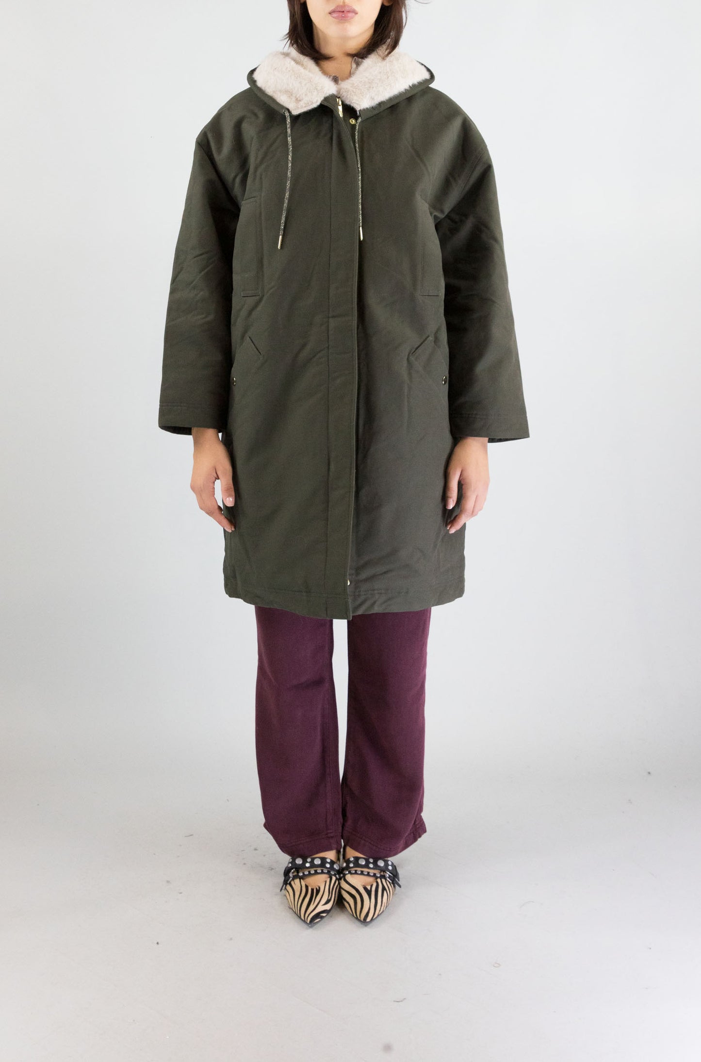 Cappotto Des Petits Hauts Pickle da Donna ynes