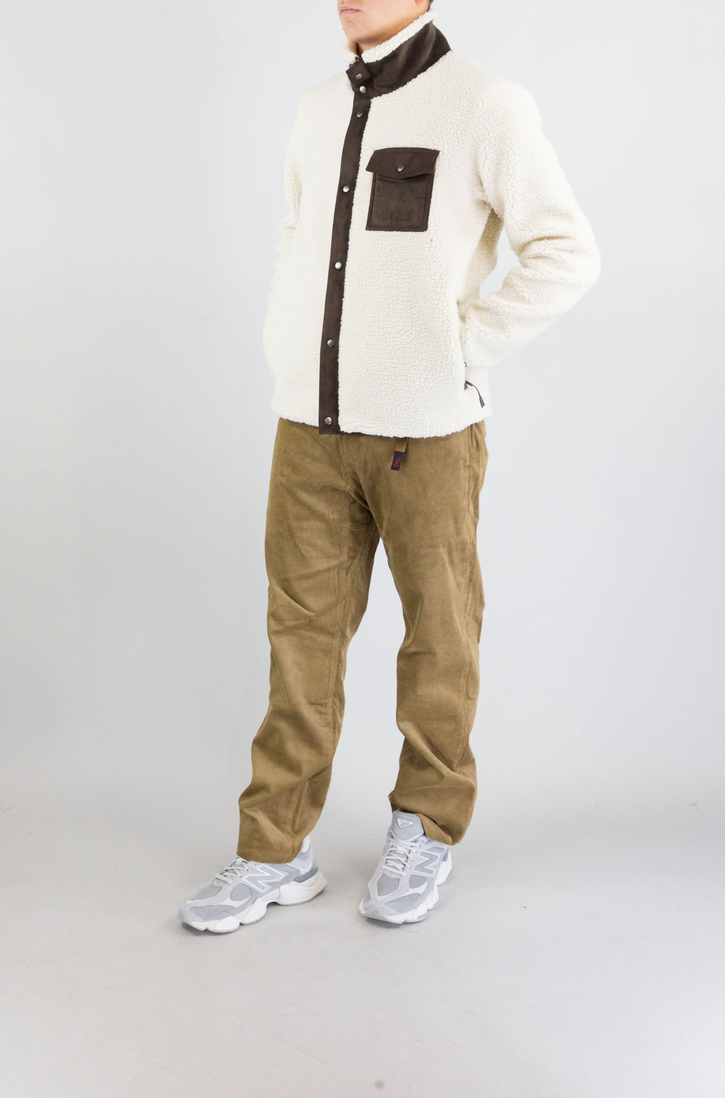 Felpa Mc2 Saint Barth Off White da Uomo keystone zip