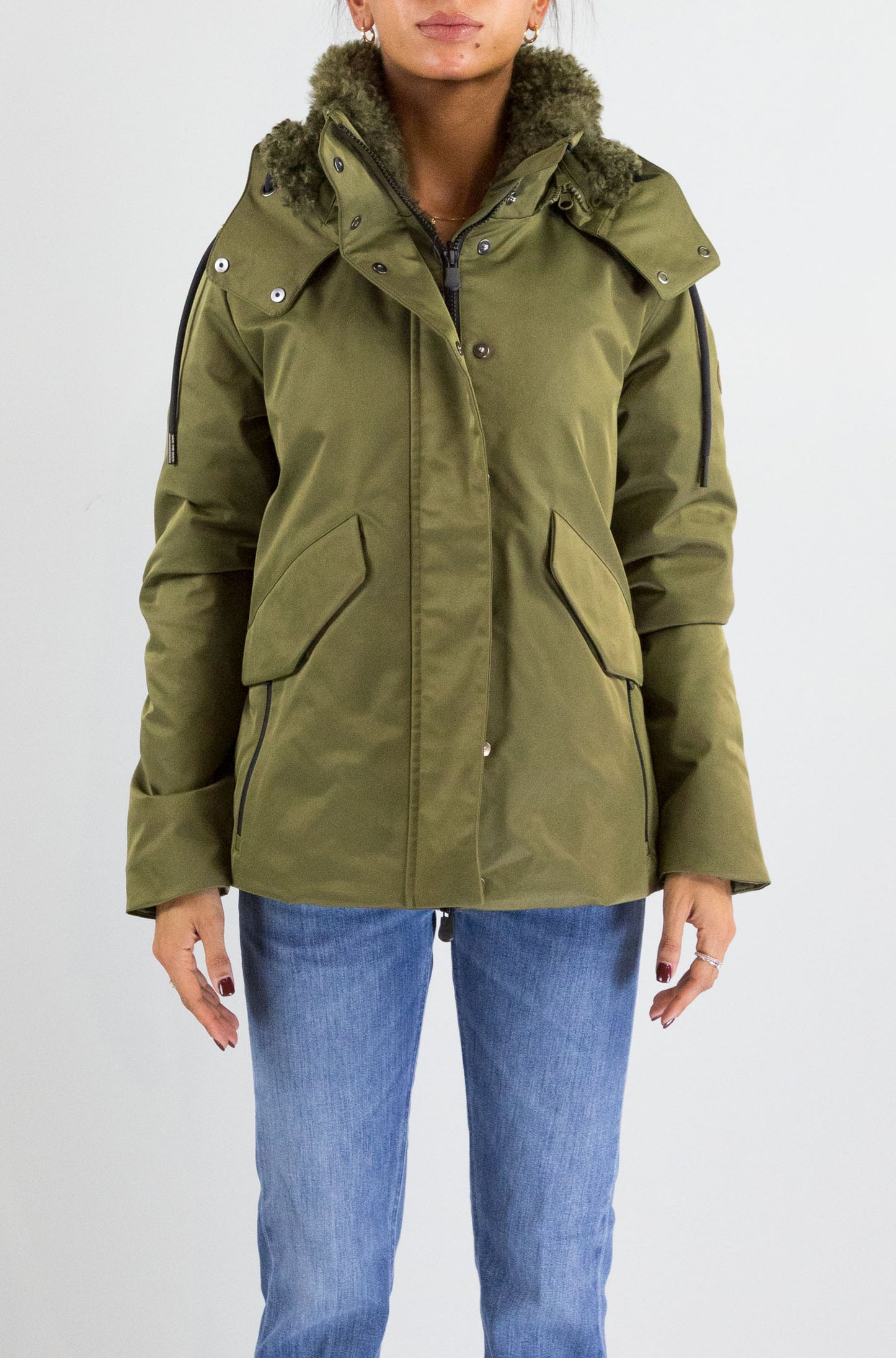 Giubbotto Save The Duck Bark Green da Donna d32428w will 21 kara
