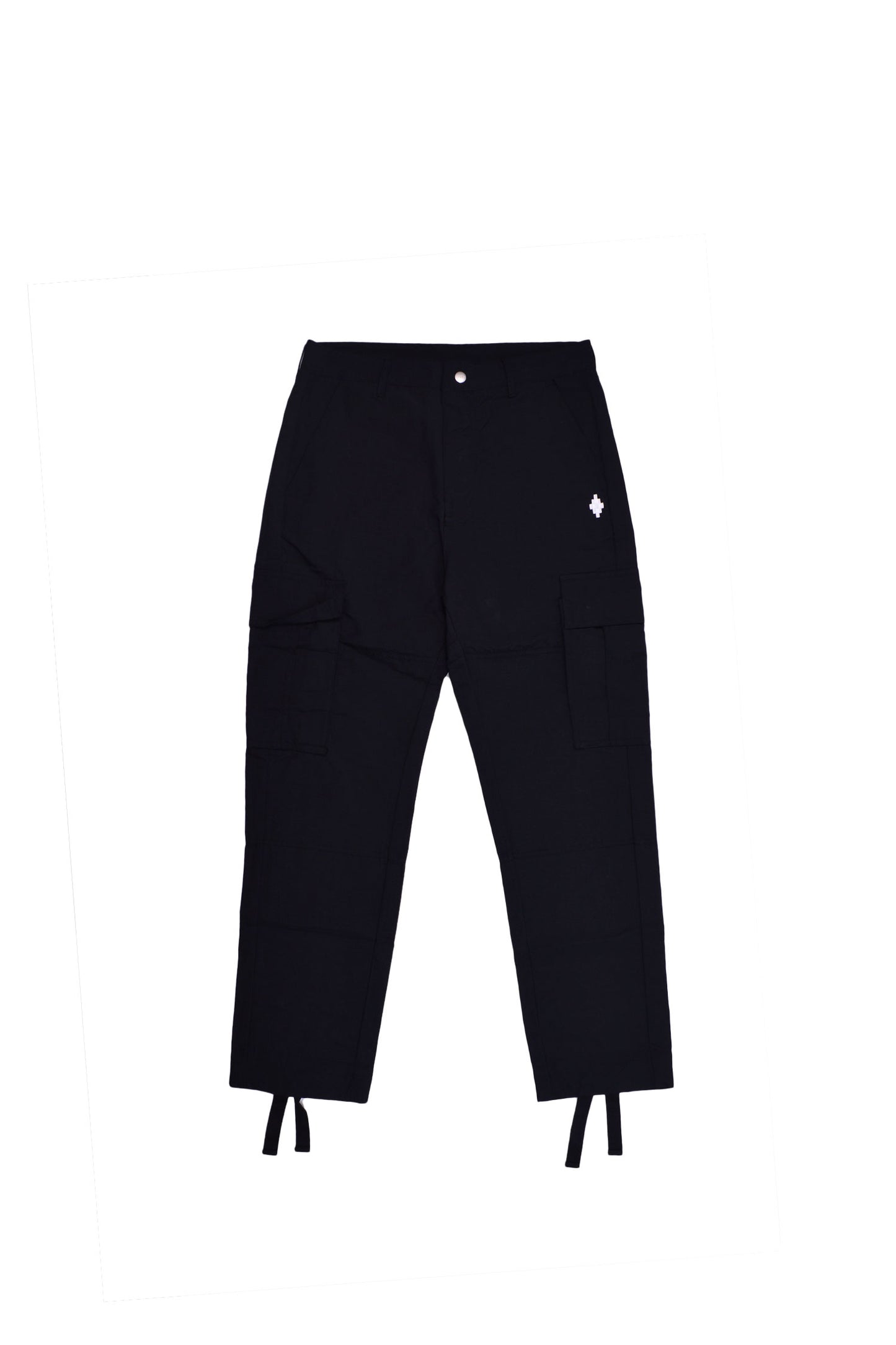 Pantalone Marcelo Burlon Nero da Uomo CMCF014F23FAB0011001