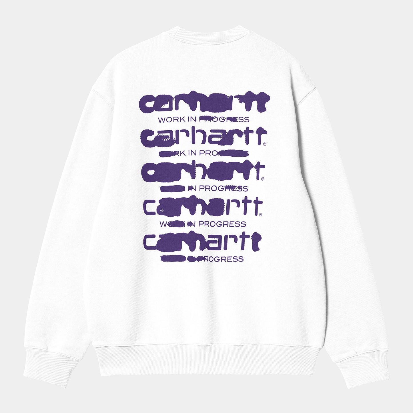 Felpa Carhartt Wip White da Uomo i032866