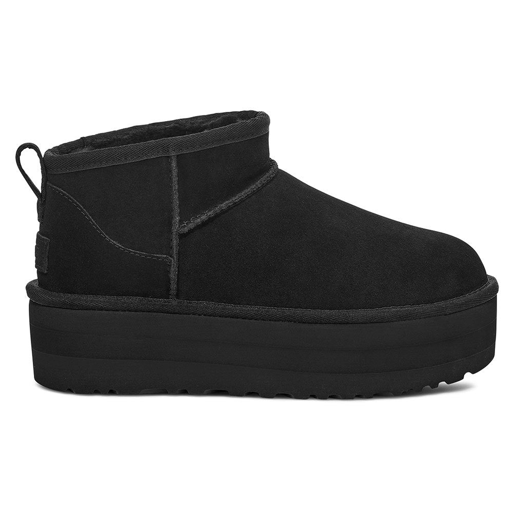 Scarpa Ugg Black da Donna CLASSIC ultra MINI platform