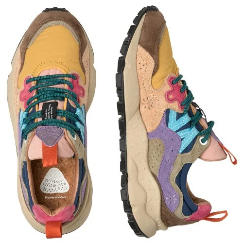 Scarpa Flower Mountain Beige Ocra da Donna 2017008