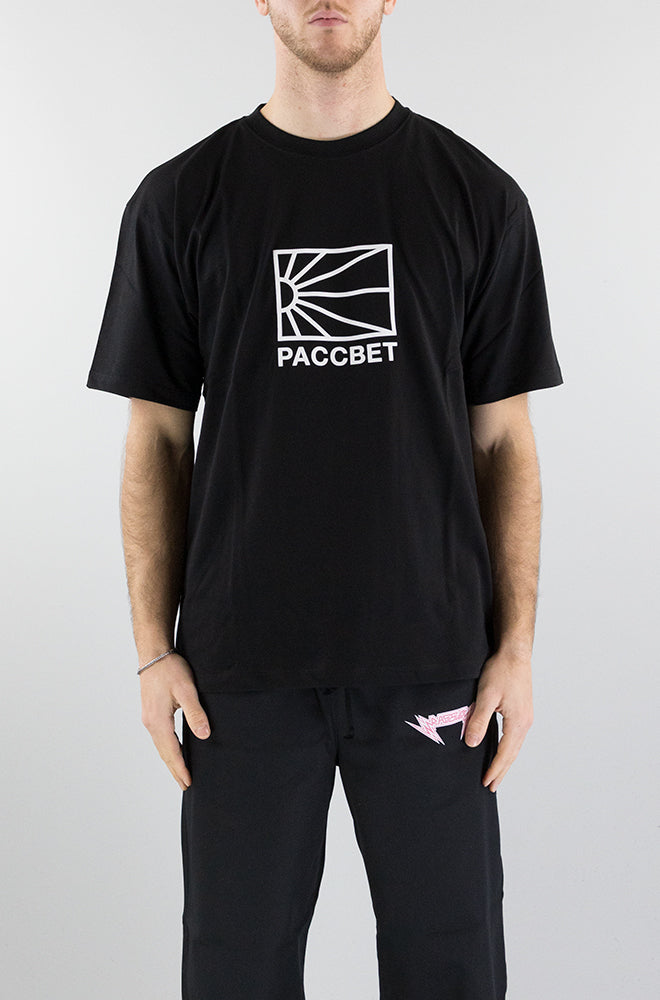 T-SHIRT PACCBET BLACK DA UOMO PACC11T001