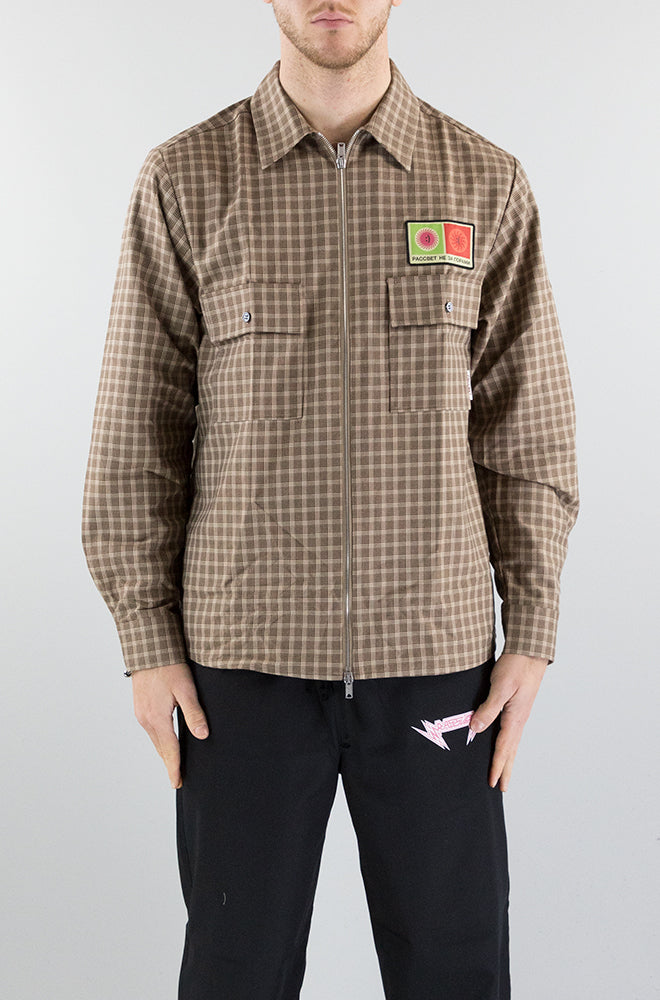 CAMICIA PACCBET BROWN DA UOMO PACC11B004