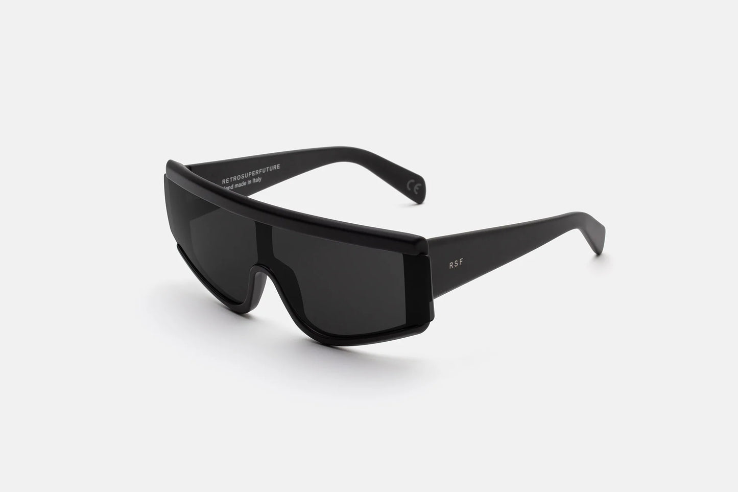 OCCHIALE RETRO SUPER FUTURE BLACK DA UOMO ZED BLACK