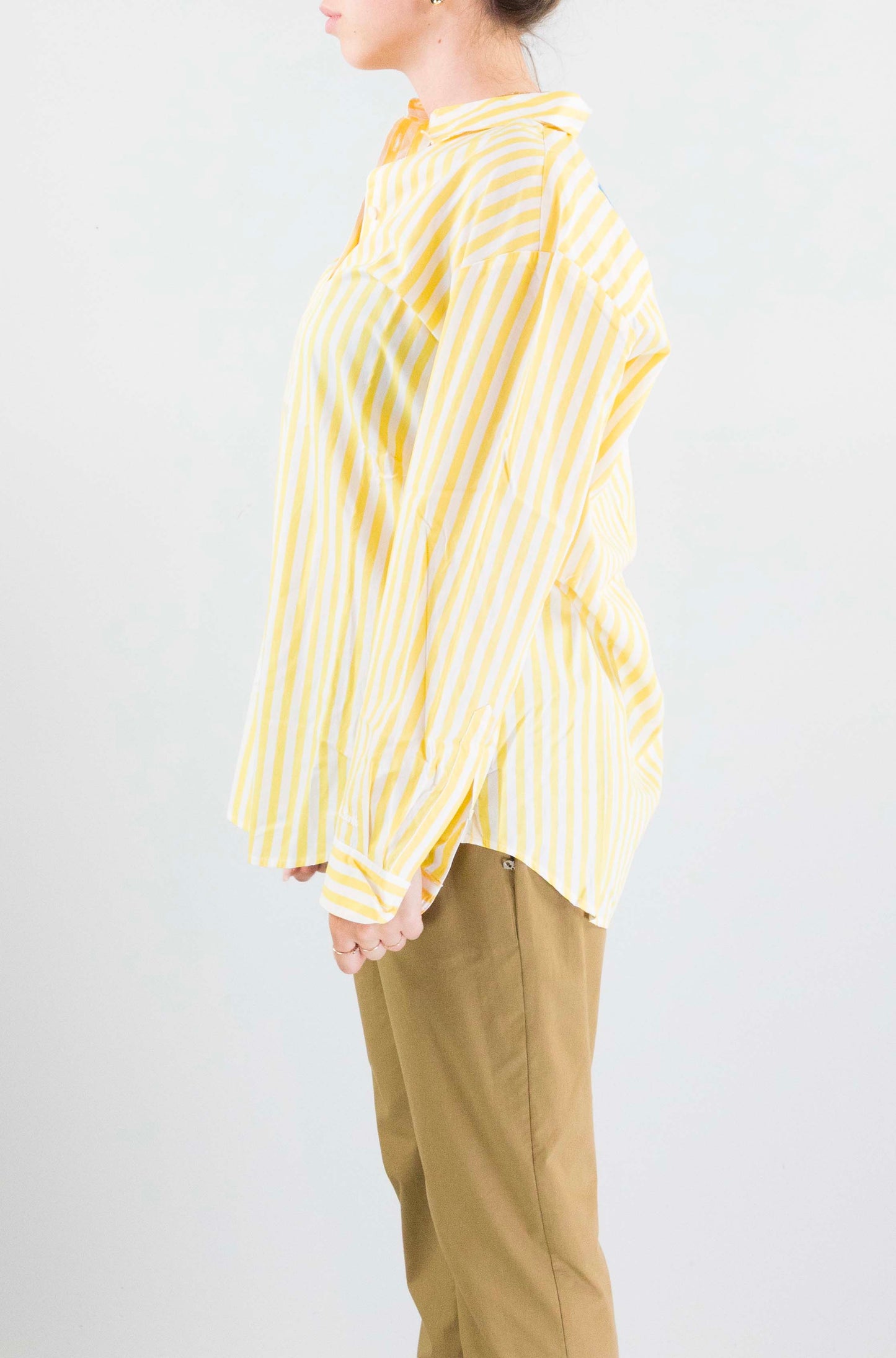 Camicia Mc2 Saint Barth Cotton Stripes V Mid V Gin da Donna brigitte