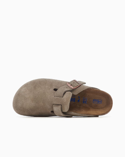 Scarpa Birkenstock Taupe 0560773 boston sfb calzata narrow fit