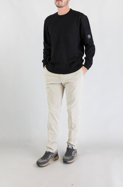 Maglia Cp Company Black da Uomo 21cmkn225a 110468a