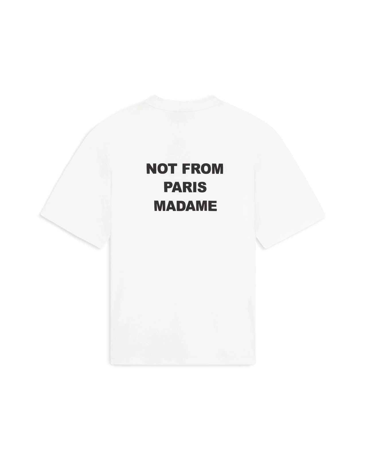 T-Shirt Drole De Monsieur White da Uomo perm ts203 co002