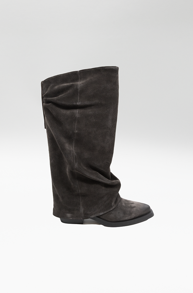 Stivale Ash marrone da Donna liam02 suede velours