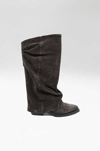 Stivale Ash marrone da Donna liam02 suede velours