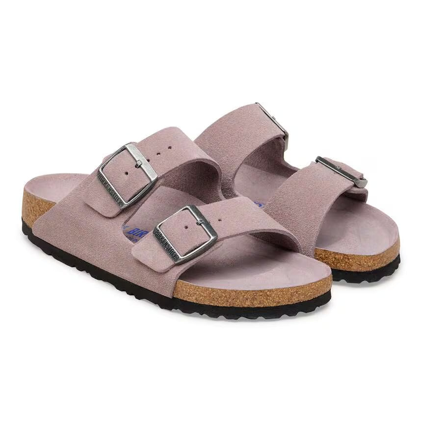 Scarpa Birkenstock Faded Purple da Donna 1031596 arizona sfb suede calz s