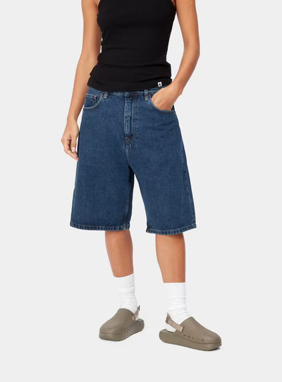 Pantalone Carhartt Wip Blue Stone Washed da Donna i031919