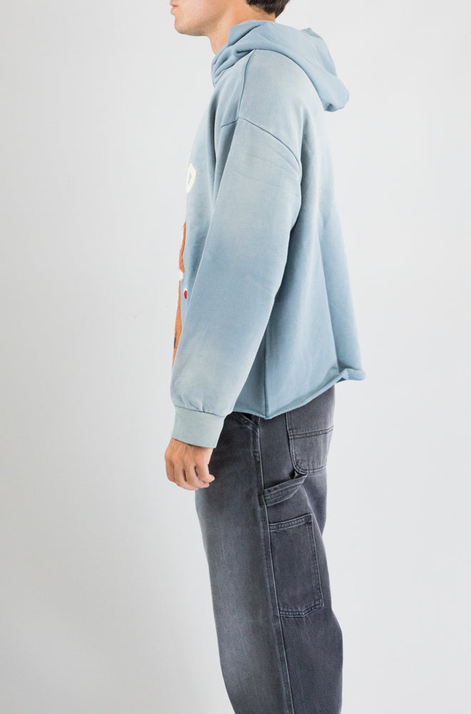 Felpa Found Light Blue da Uomo ho01520