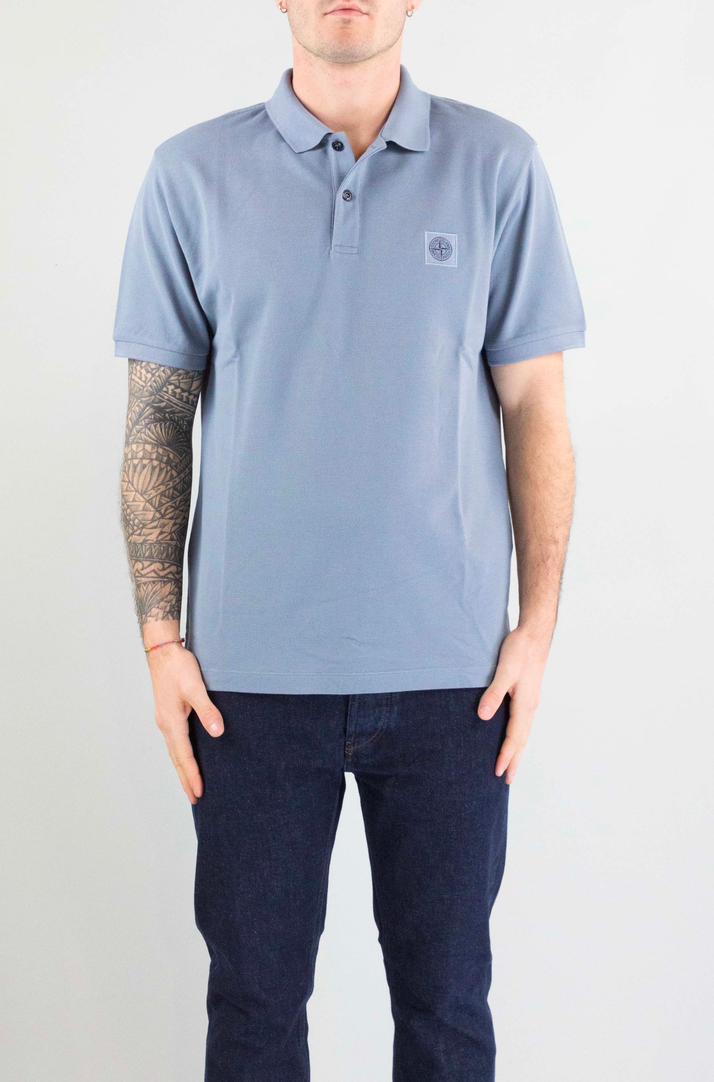 Polo Stone Island V0024 da Uomo l1s152200011s0039